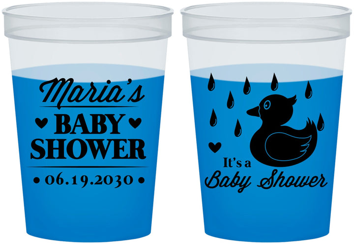 Custom Baby Shower 16 oz Color Changing Cups - Duckling | 90047