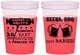 Custom Baby Shower 16 oz Color Changing Cups - Beers Bbq Babies | 90060