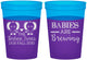 Custom Baby Shower 16 oz Color Changing Cups - Twins Baby Elephant | 90071