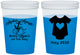 Custom Baby Shower 16 oz Color Changing Cups - Nautical Anchors Aweigh | 90083