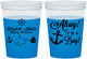 Custom Baby Shower 16 oz Color Changing Cups - Nautical Ahoy It’s A Boy | 90093