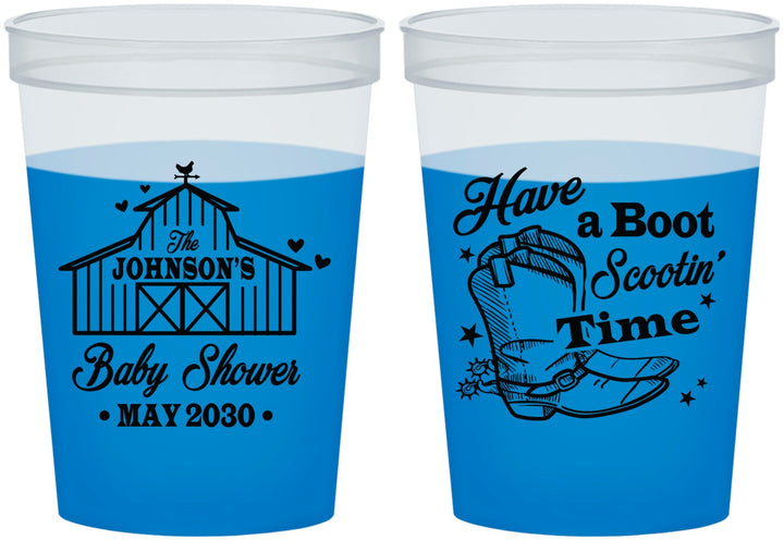 Custom Baby Shower 16 oz Color Changing Cups - Farm Country | 90107