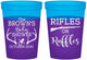 Custom Baby Shower 16 oz Color Changing Cups - Rifles Or Ruffles | 90122