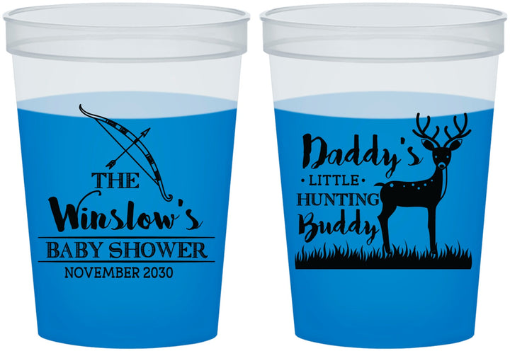 Custom Baby Shower 16 oz Color Changing Cups - Hunting Buddy | 90127