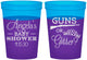 Custom Baby Shower 16 oz Color Changing Cups - Guns Or Glitter | 90130