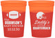Custom Baby Shower 16 oz Color Changing Cups - Football Little Quarterback | 90138