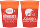 Custom Baby Shower 16 oz Color Changing Cups - Football Little Kicker | 90139