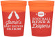 Custom Baby Shower 16 oz Color Changing Cups - Football Beer Diapers | 90148