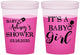 Custom Baby Shower 16 oz Color Changing Cups - Baby Girl | 90171