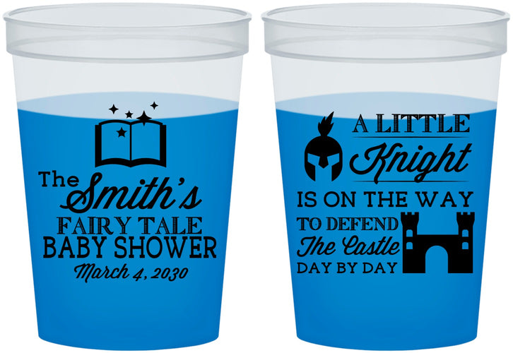 Custom Baby Shower 16 oz Color Changing Cups - Little Knight | 90175
