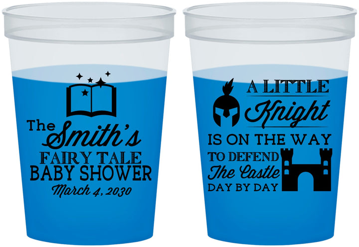 Custom Baby Shower 16 oz Color Changing Cups - Little Knight | 90175