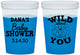 Custom Baby Shower 16 oz Color Changing Cups - Lion Wild About You | 90186