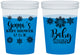 Custom Baby Shower 16 oz Color Changing Cups - Christmas Snowflakes | 90192
