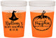 Custom Baby Shower 16 oz Color Changing Cups - Little Pumpkin Halloween | 90196