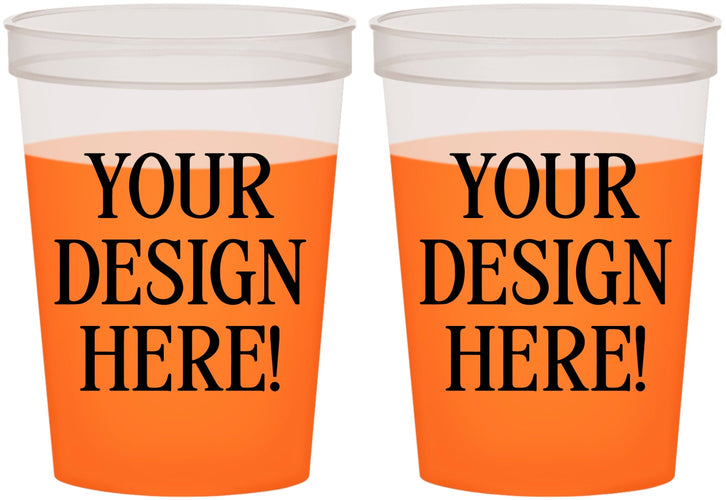 16 oz Color Changing Cups - Design Your Own