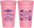 Personalized Bridal Shower 22 oz Stadium Cups - Here Comes The Bride | 100000