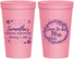 Personalized Bridal Shower 22 oz Stadium Cups - Soon To Be Mrs | 100004