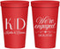 Personalized Engagement 22 oz Stadium Cups - We Are Engaged | 10001