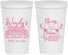 Personalized Bridal Shower 22 oz Stadium Cups - Future Mrs | 100011