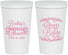 Personalized Bridal Shower 22 oz Stadium Cups - Cheers To The Bride | 100019