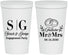 Personalized Engagement 22 oz Stadium Cups - Future Mr And Mrs | 10002