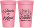 Personalized Engagement 22 oz Stadium Cups - We Are Engaged | 10003