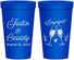 Personalized Engagement 22 oz Stadium Cups - Engaged | 10013
