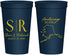 Personalized Wedding 22 oz Stadium Cups - Alaska | 101