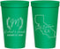 Personalized Wedding 22 oz Stadium Cups - California | 104