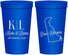 Personalized Wedding 22 oz Stadium Cups - Delaware | 107