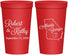 Personalized Wedding 22 oz Stadium Cups - Georgia | 109