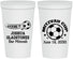 Personalized Bar Mitzvah 22 oz Stadium Cups - 13th Birthday Soccer | 110008