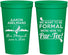 Personalized Bar Mitzvah 22 oz Stadium Cups - 13th Birthday Golf | 110010