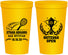 Personalized Bar Mitzvah 22 oz Stadium Cups - 13th Birthday Tennis | 110011