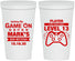Personalized Bar Mitzvah 22 oz Stadium Cups - 13th Birthday Video Game | 110013