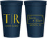 Personalized Wedding 22 oz Stadium Cups - Kansas | 115