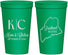 Personalized Wedding 22 oz Stadium Cups - Maine | 118