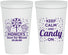 Personalized Bat Mitzvah 22 oz Stadium Cups - 12th Birthday Cupcake | 120001
