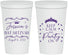 Personalized Bat Mitzvah 22 oz Stadium Cups - 12th Birthday Tiara | 120002