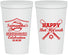 Personalized Bat Mitzvah 22 oz Stadium Cups - 12th Birthday Softball | 120012