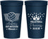 Personalized Bat Mitzvah 22 oz Stadium Cups - 12th Birthday Volleyball | 120015