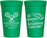 Personalized Bat Mitzvah 22 oz Stadium Cups - 12th Birthday Tennis | 120018