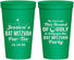 Personalized Bat Mitzvah 22 oz Stadium Cups - 12th Birthday Golf | 120019