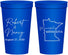 Personalized Wedding 22 oz Stadium Cups - Minnesota | 122