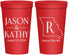 Personalized Wedding 22 oz Stadium Cups - Missouri | 124