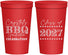 Personalized Graduation 22 oz Stadium Cups - Class Of 2027 Bbq | 130005