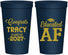 Personalized Graduation 22 oz Stadium Cups - Class Of 2027 Educated Af | 130015