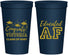 Personalized Graduation 22 oz Stadium Cups - Class Of 2027 Educated Af | 130017