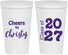Personalized Graduation 22 oz Stadium Cups - Class Of 2027 Cheers | 130037