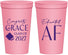 Personalized Graduation 22 oz Stadium Cups - Class Of 2027 Educated Af | 130040
